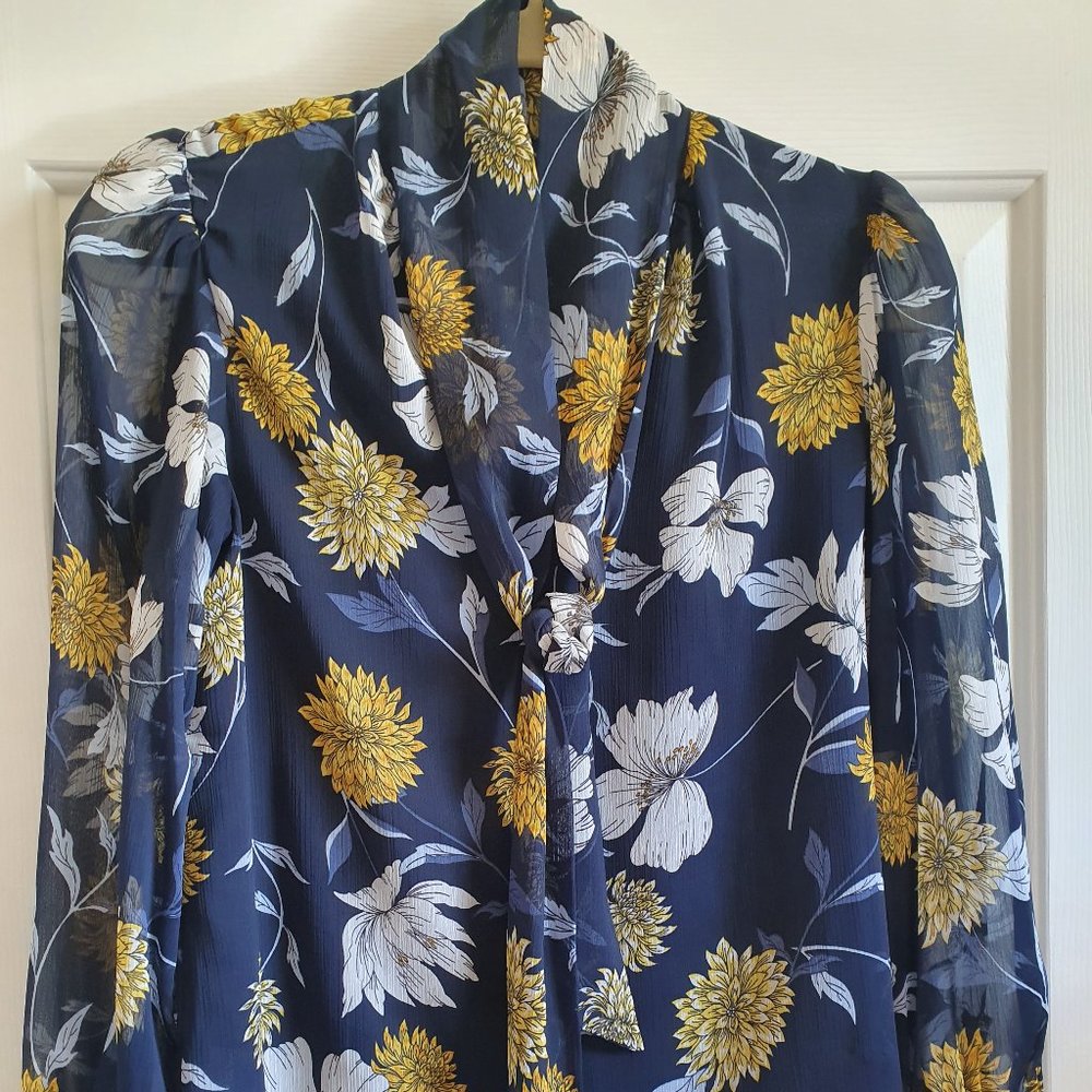 ANNY TAYLOR Long Sleeve Blouse Shirt